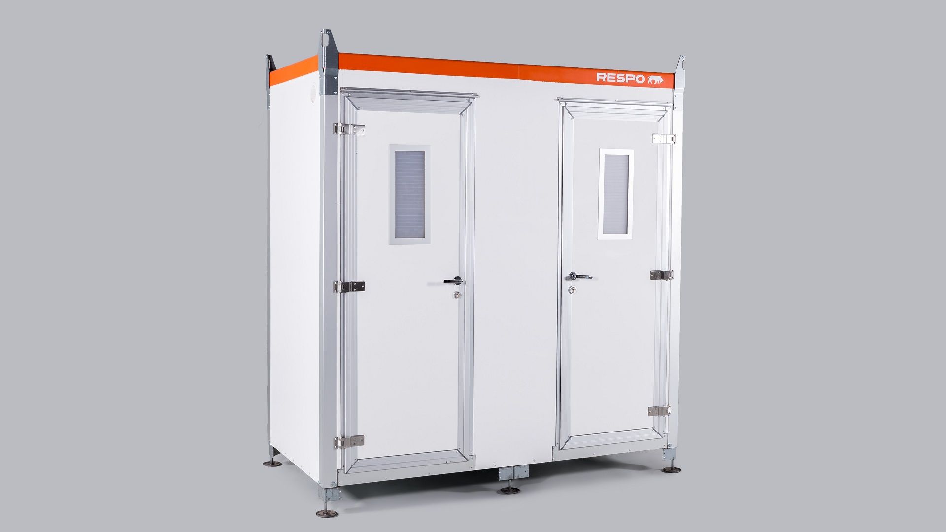 Flyttbar dubbeltoalett 2x200L