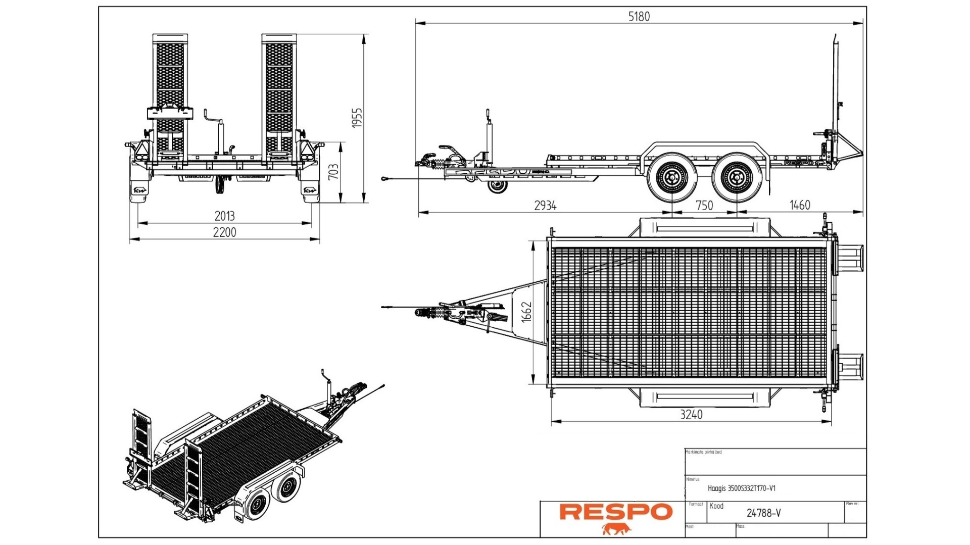 3500S332T170 Gallergolv