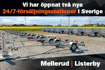 Två nya 24/7-försäljningsstationer