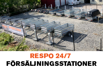 Respo 24/7 försäljningsstationer